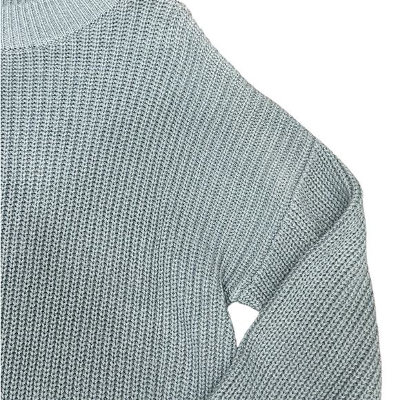 Treasure & Bond Blue Knit Sweater Girls Large 10/12 NWOT - Picture 2 of 3